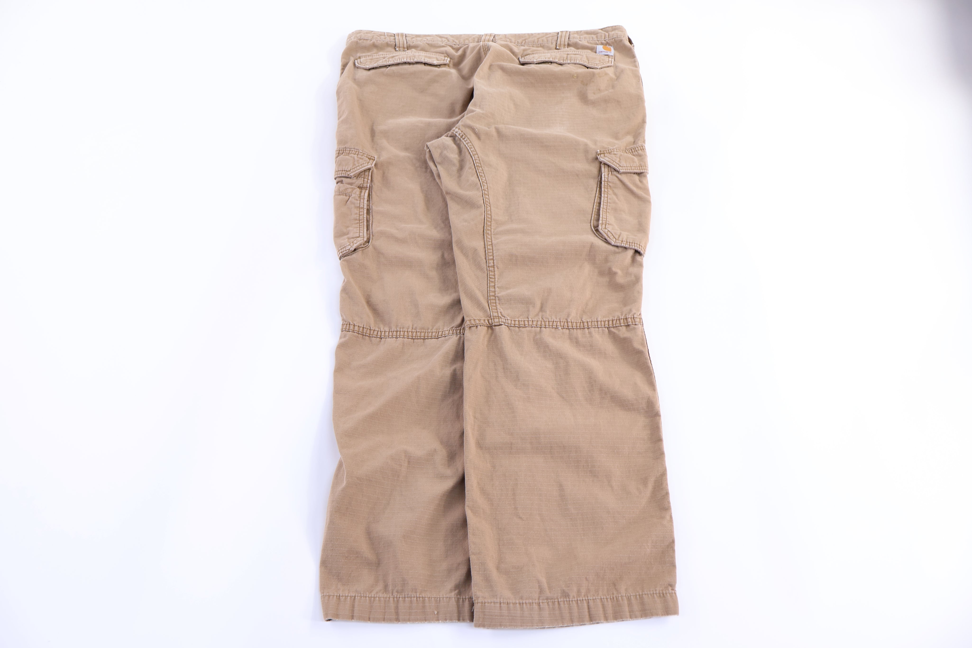Carhartt Logo Patch Tan Cargo Pants