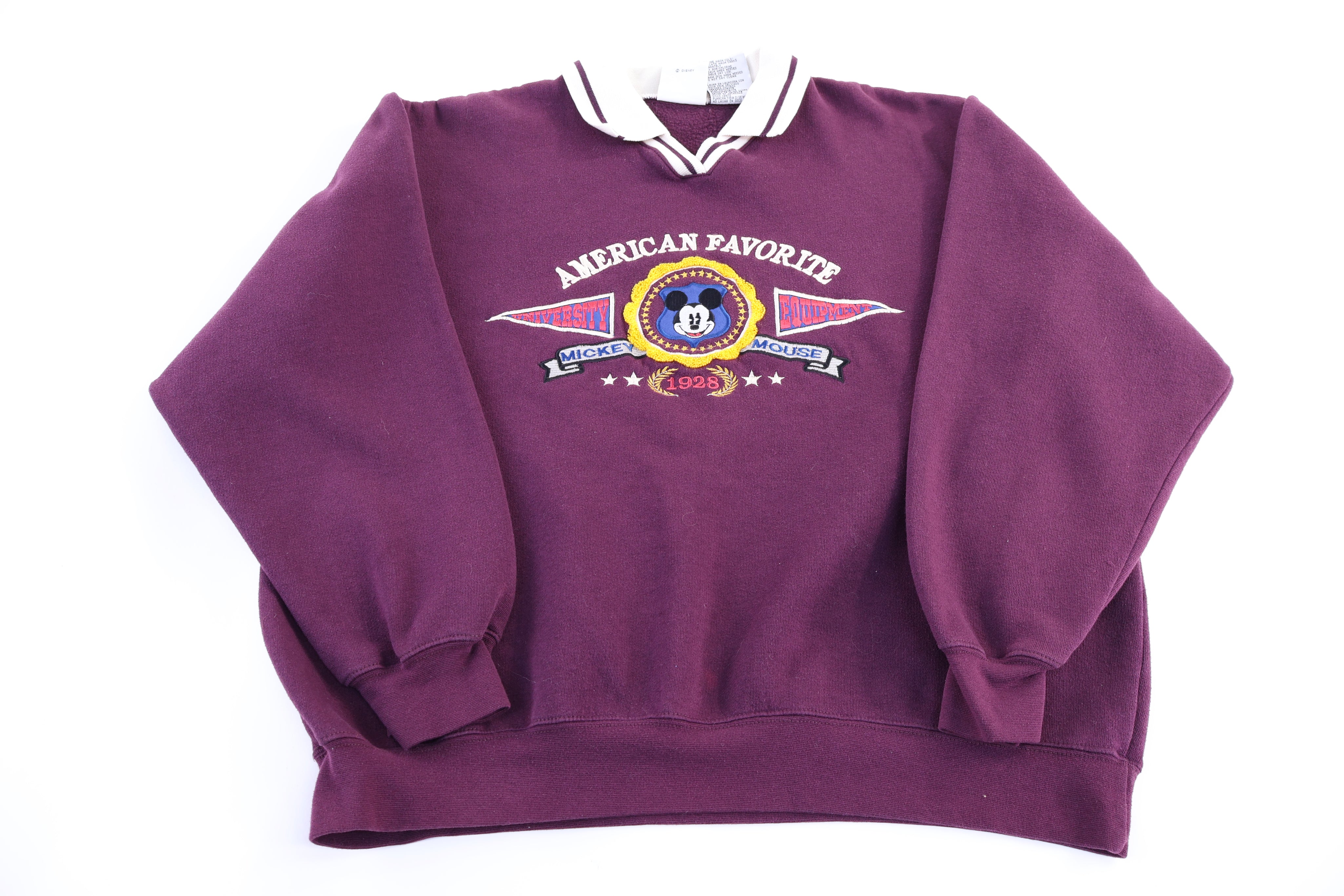 Vintage Mickey & Co Embroidered Sweatshirt