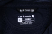 Carhartt Logo Patch Blue Pullover Hoodie