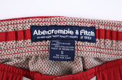 Vintage Abercrombie & Fitch Red Track Pants