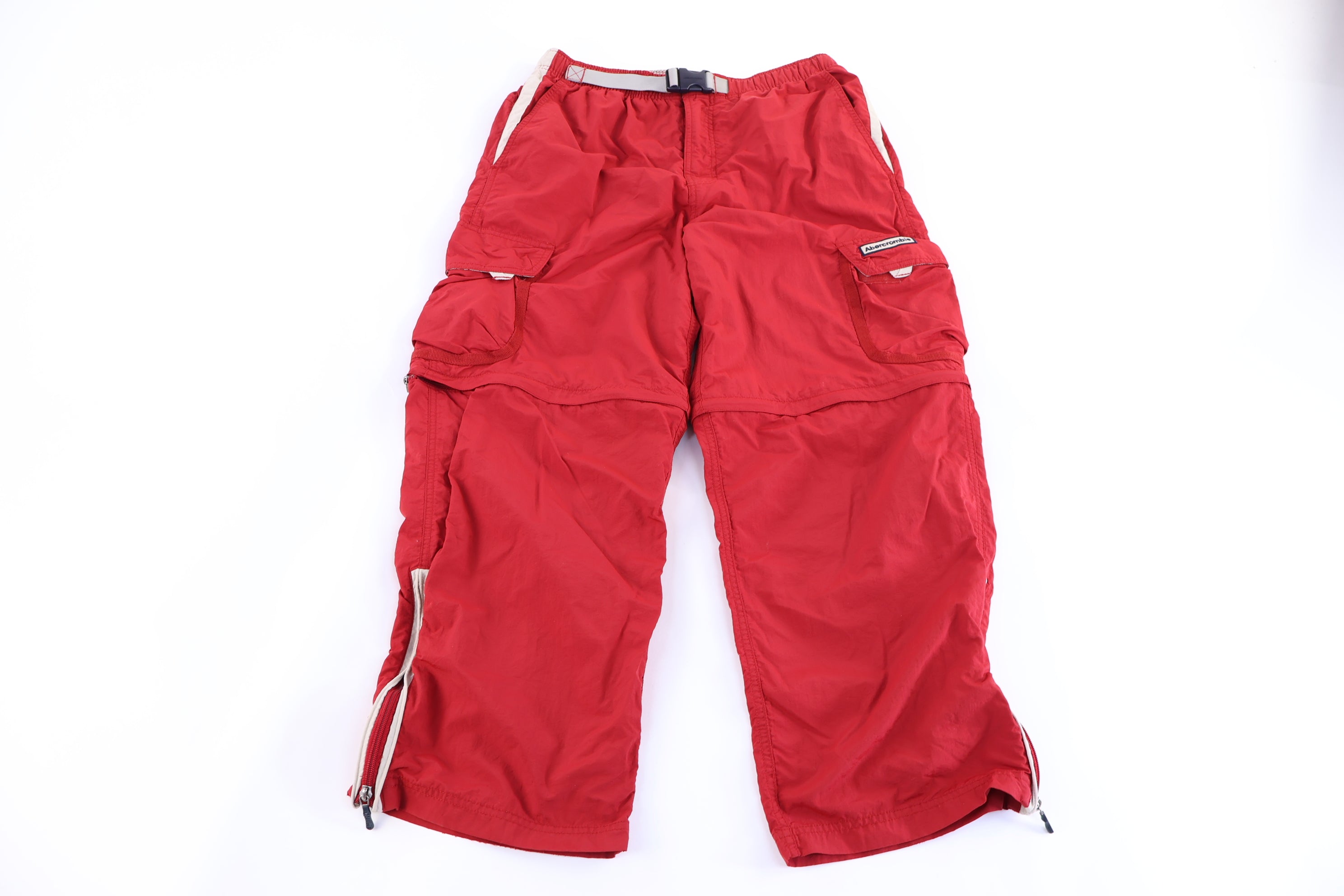 Vintage Abercrombie & Fitch Red Track Pants