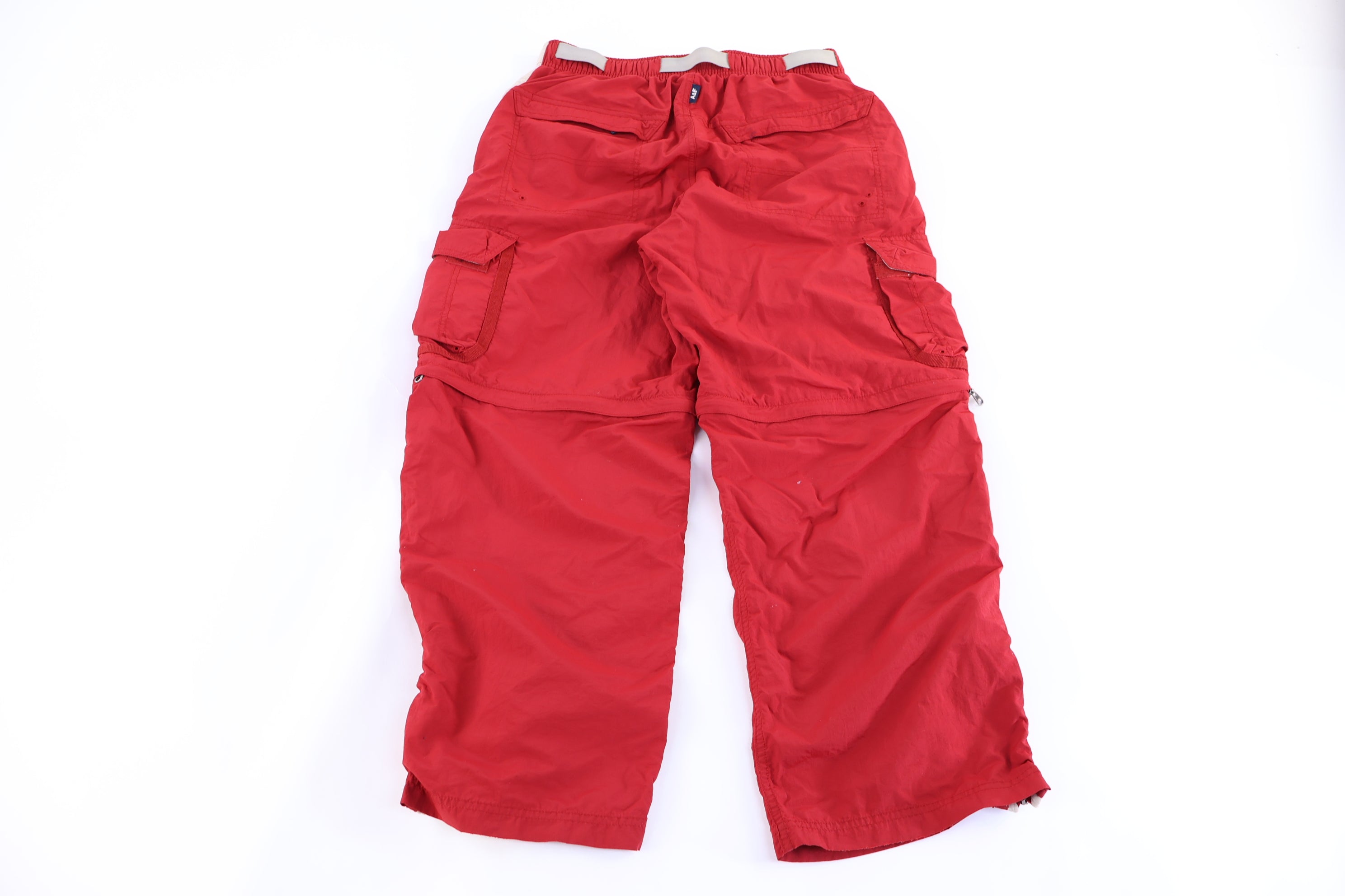 Vintage Abercrombie & Fitch Red Track Pants