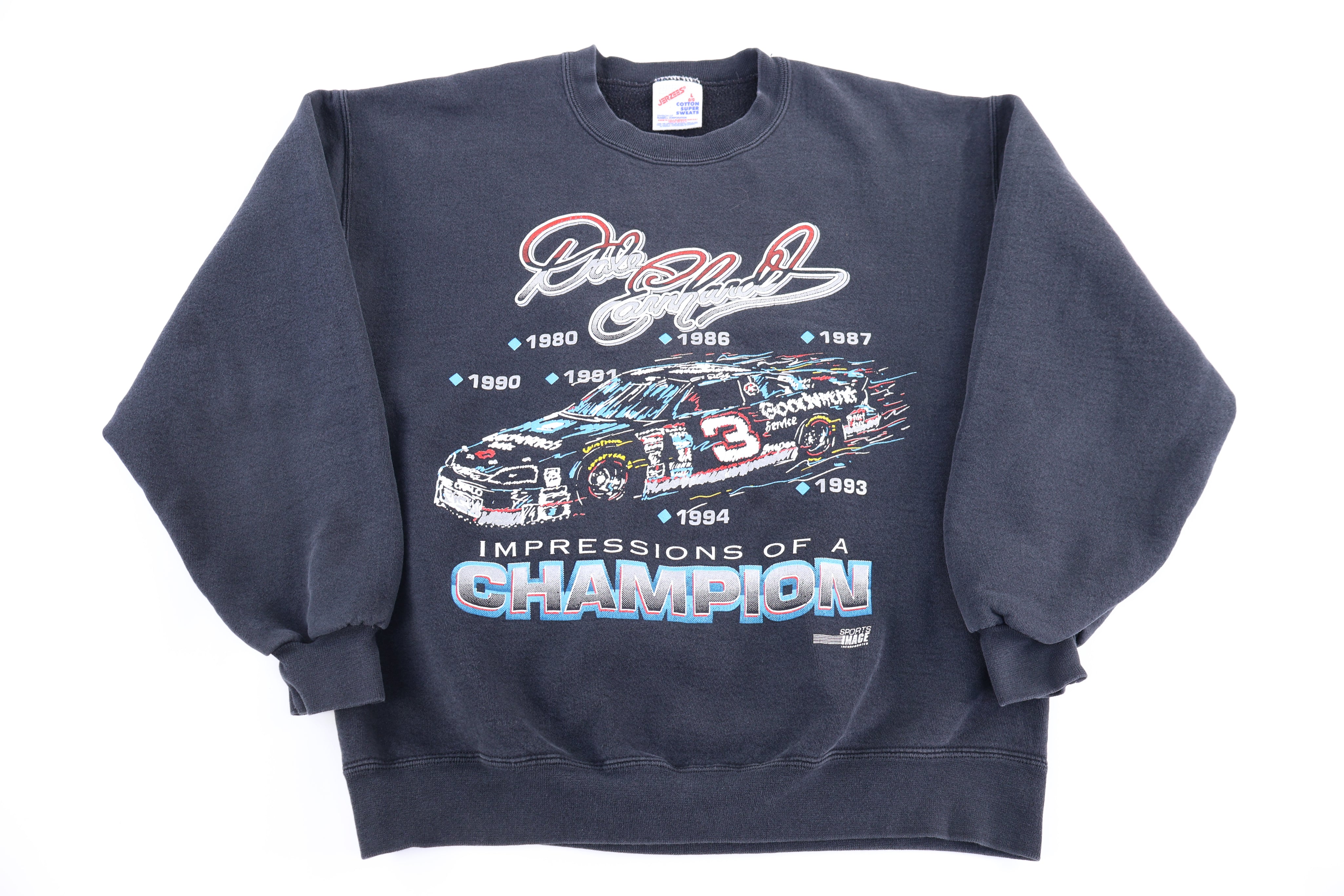 90's Dale Earnhardt Impressions of A Champion Sweatshirt