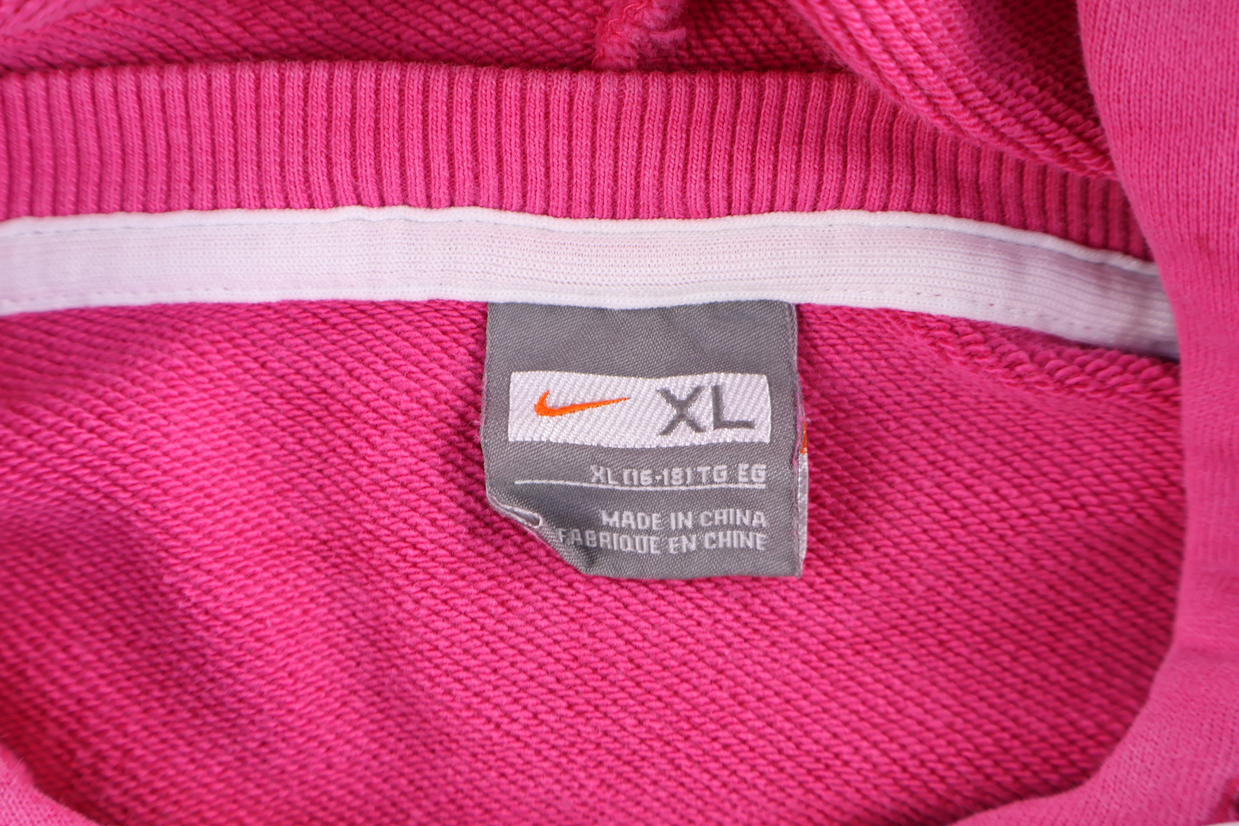 Women's Nike Embroidered Logo Pink Pullover Hoodie