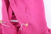 Women's Nike Embroidered Logo Pink Pullover Hoodie