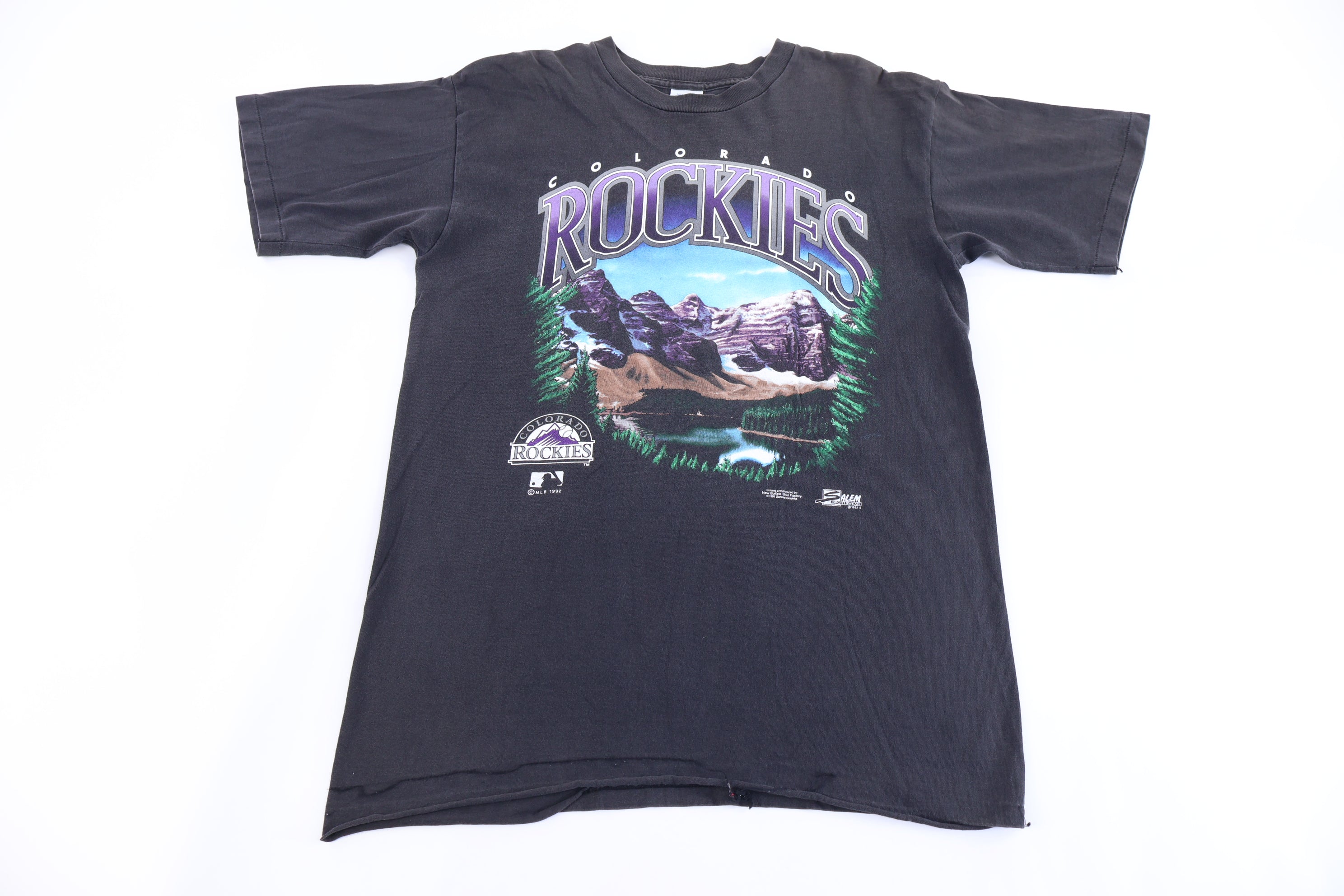 1992 Colorado Rockies Baseball T-shirt