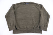 Polo Ralph Lauren Embroidered Logo Green Knit Sweater