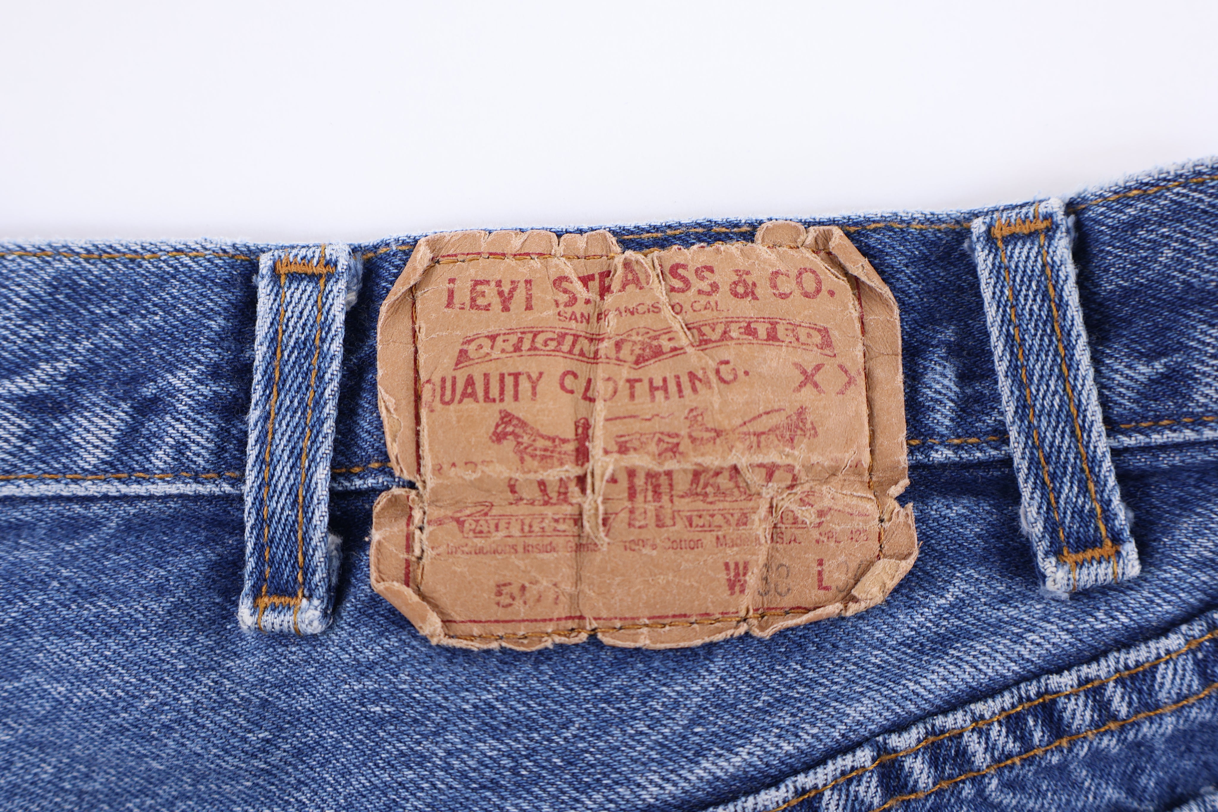 90’s Levi's 501 Dark Wash Denim Jeans