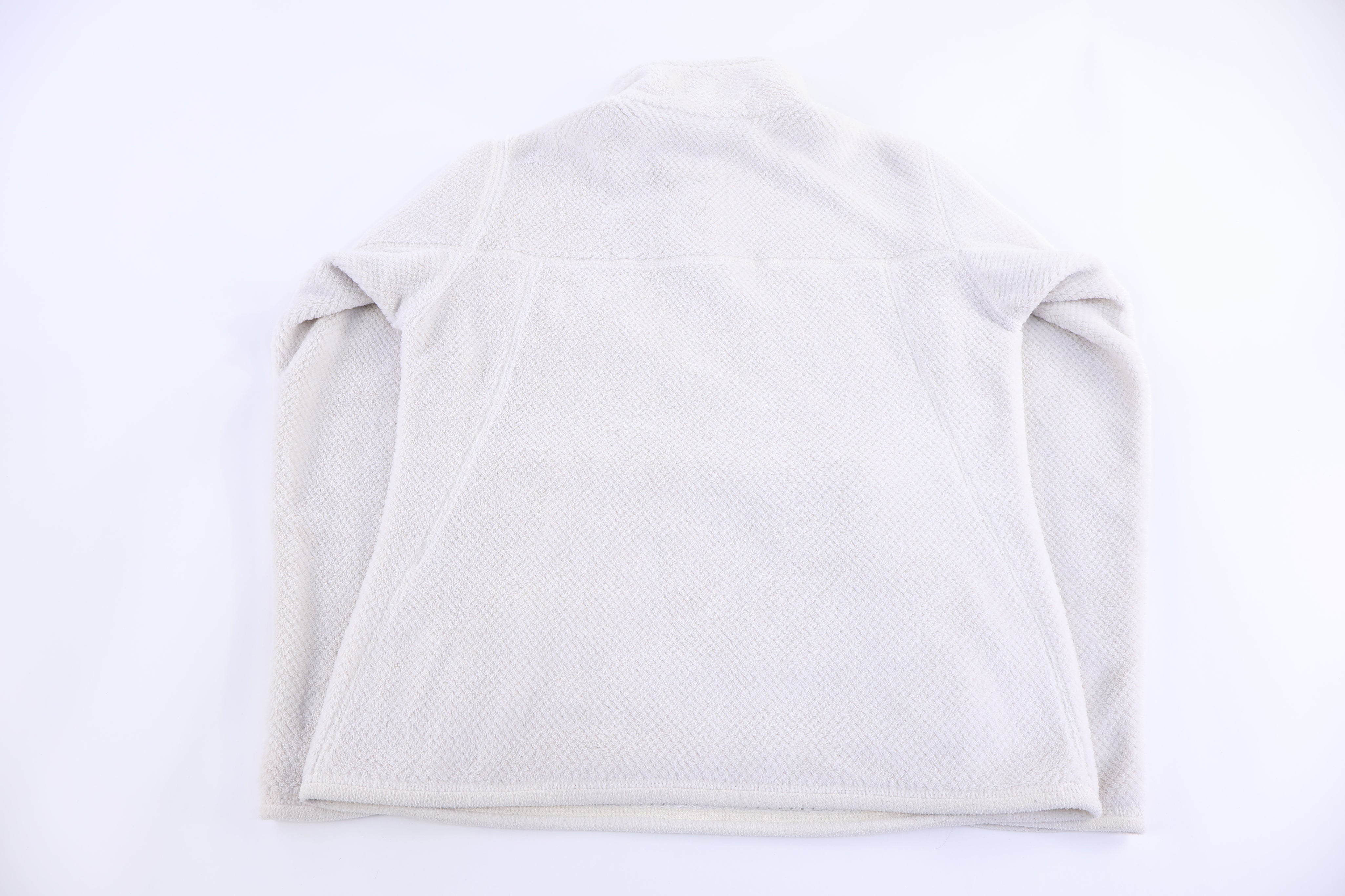Women's Patagonia Logo Patch White Pullover Sweater