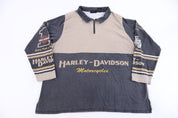 Harley Davidson Motorcycles Multicolor LS T-shirt