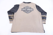 Harley Davidson Motorcycles Multicolor LS T-shirt