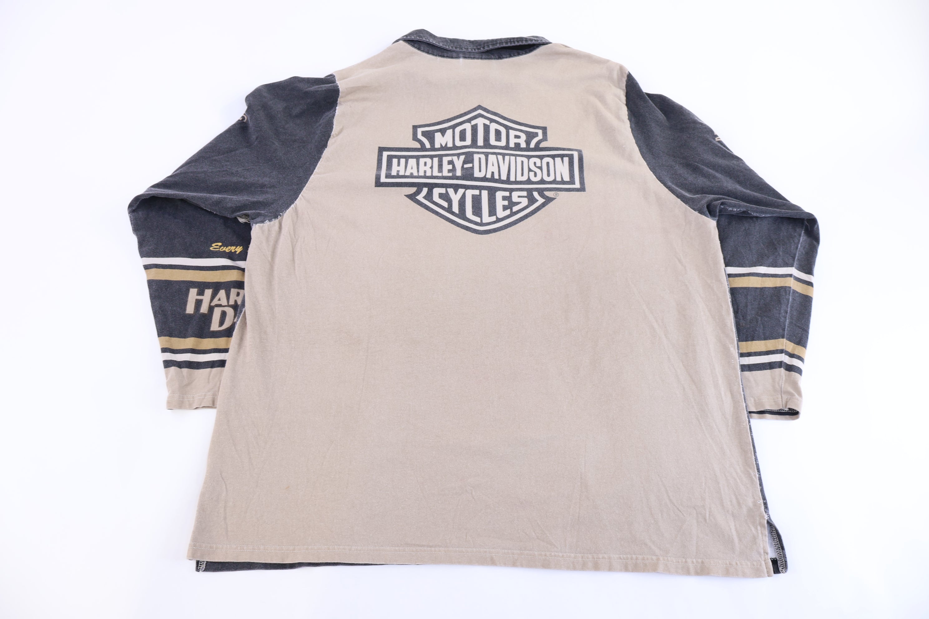 Harley Davidson Motorcycles Multicolor LS T-shirt