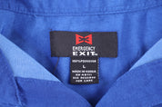 Y2K Emergency Exit Dragons Graphic Button Down
