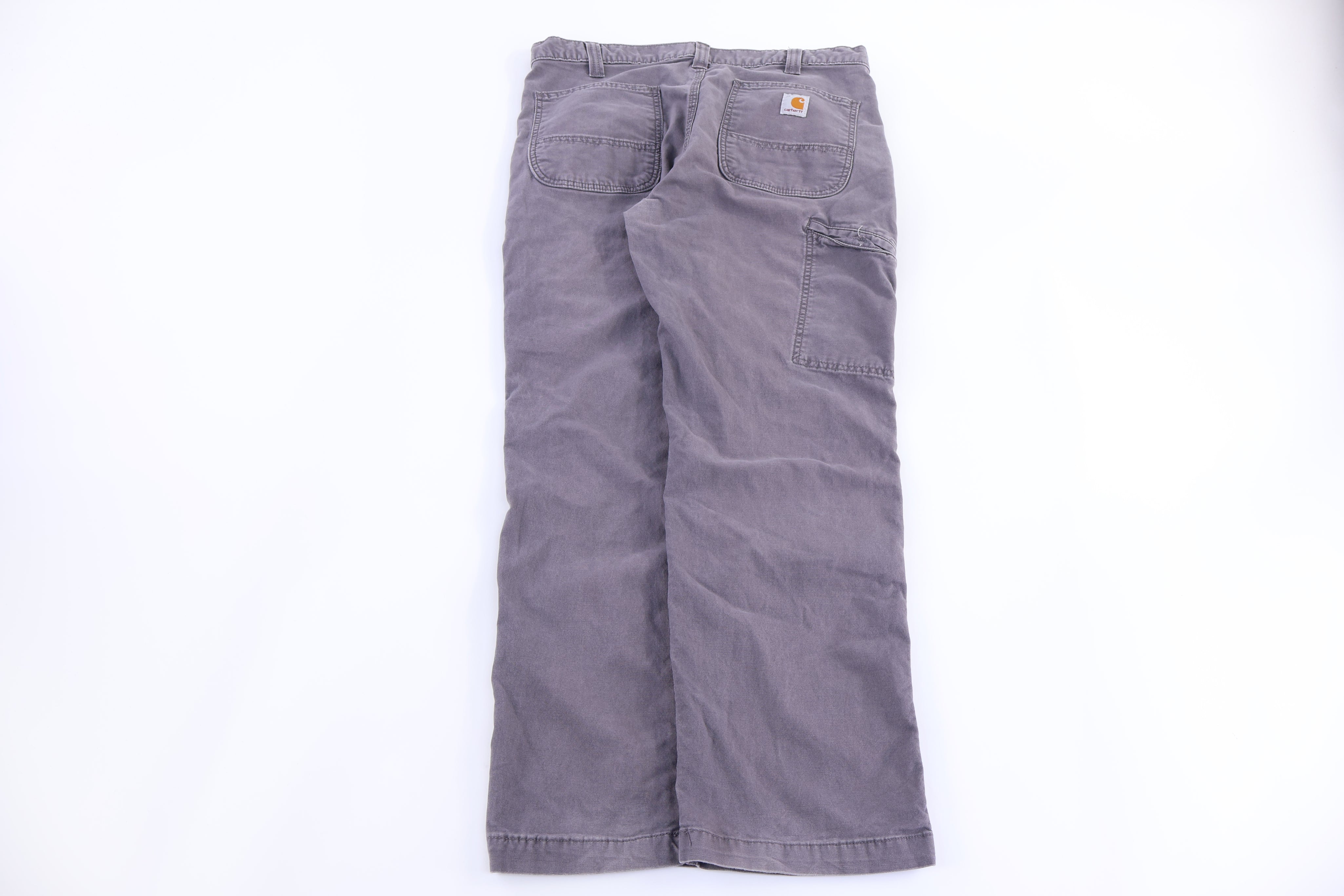 Carhartt Logo Patch Grey Pants