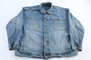 Vintage Pelle Pelle Light Wash Denim Jacket