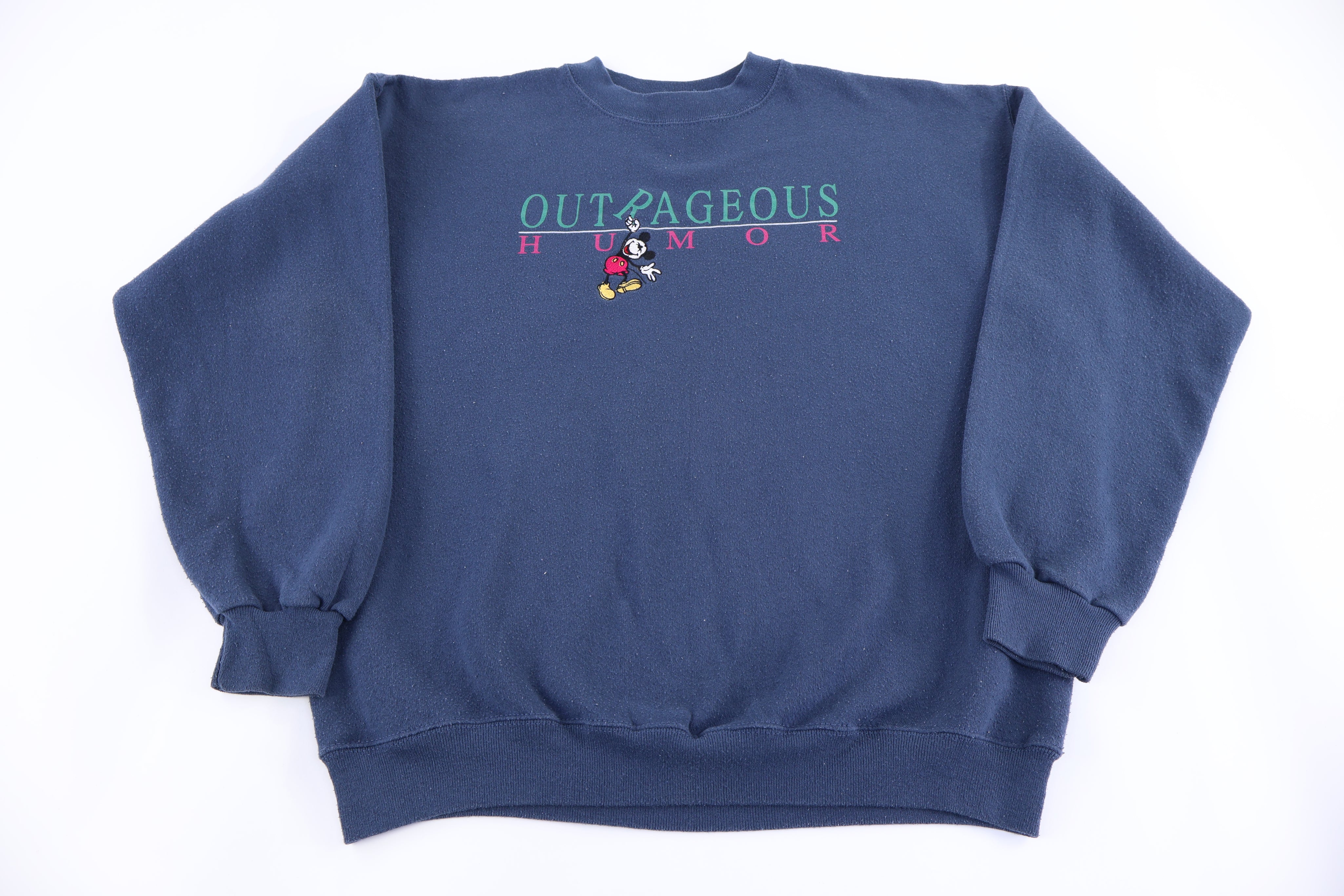 90's Mickey & Co Outrageous Humor Sweatshirt