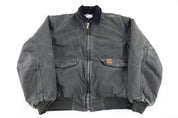 Carhartt Logo Patch Green Full Zip Jacket