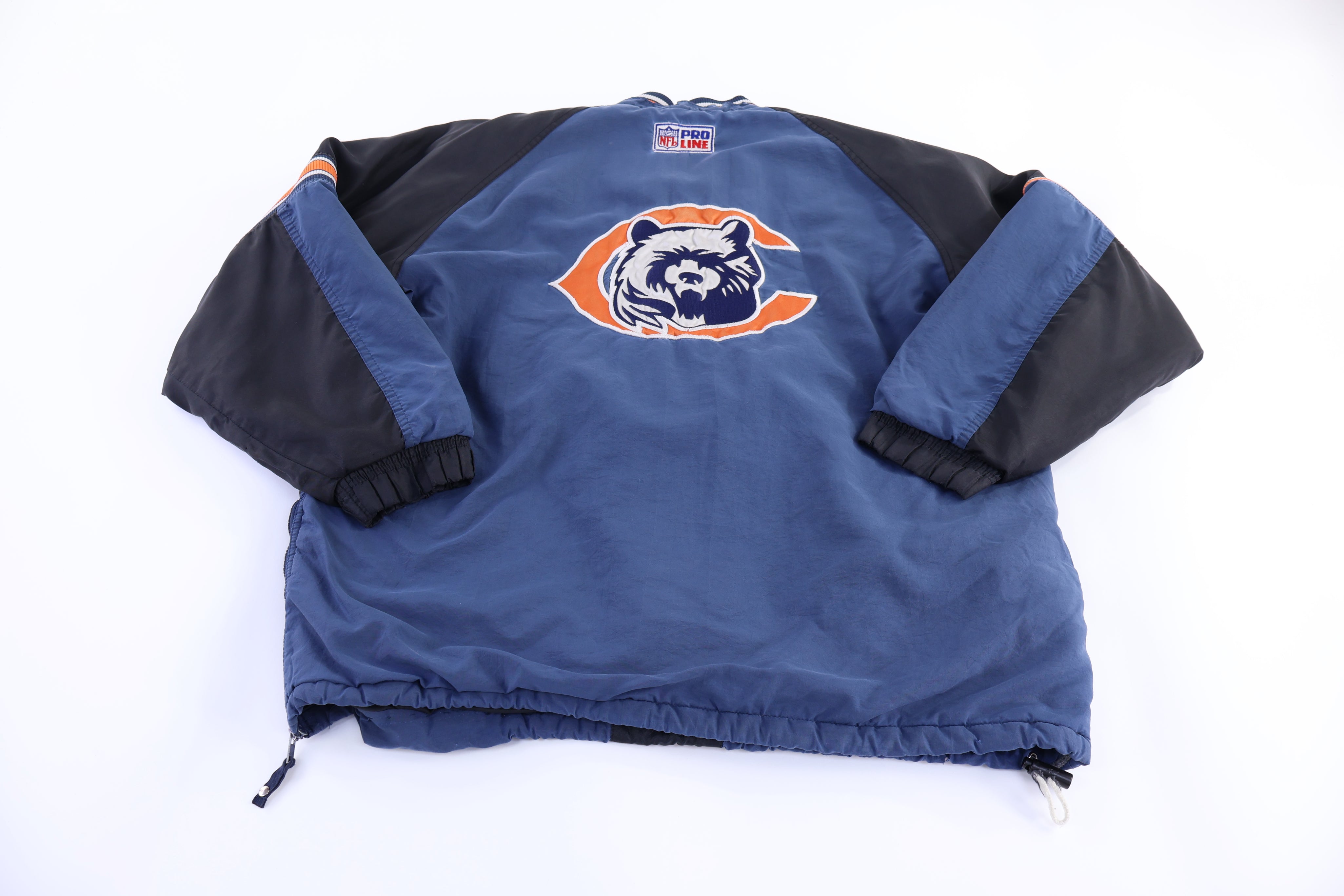 Vintage Chicago Bears Football Half Zip Jacket