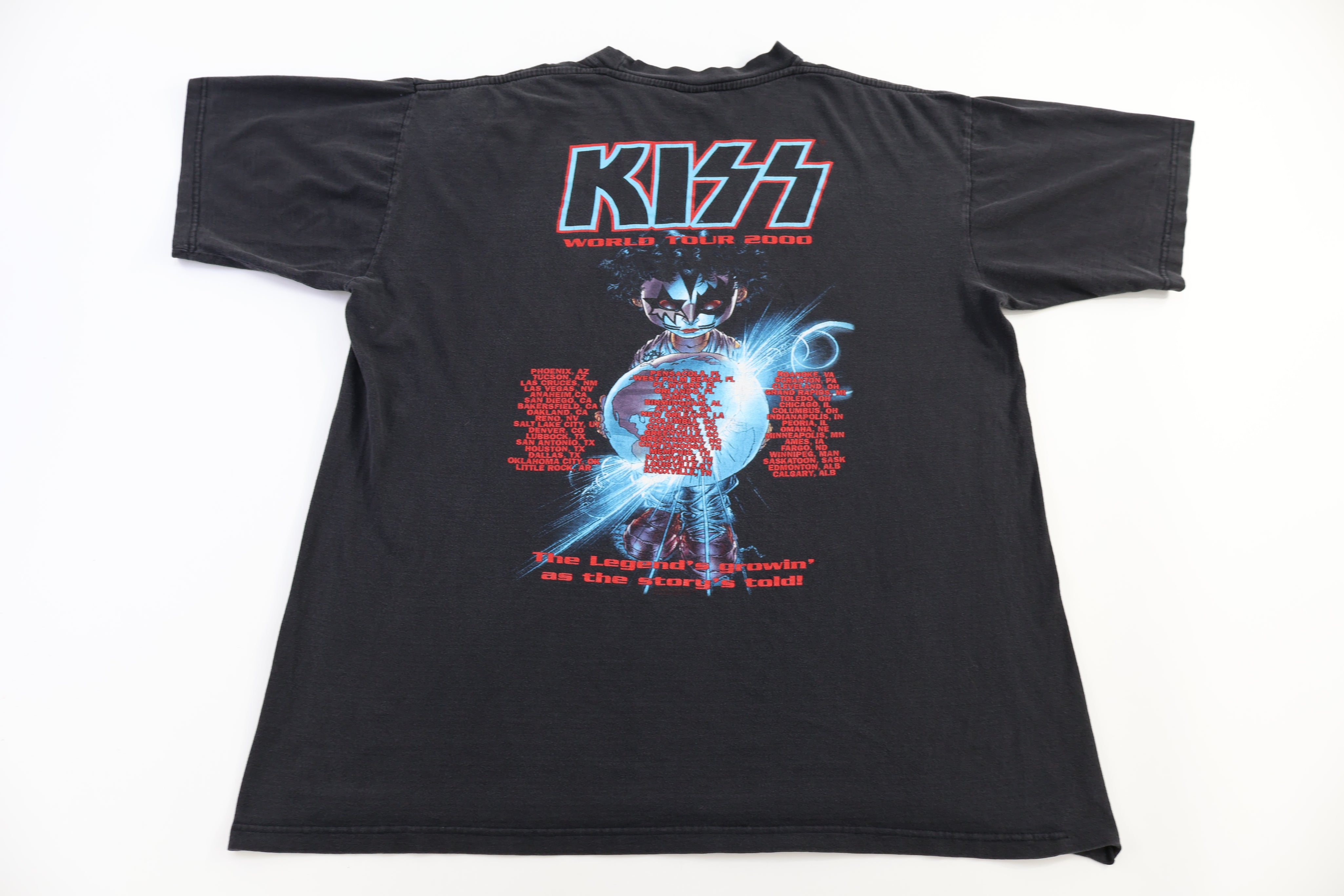 2000 Kiss The Farewell Tour T-shirt