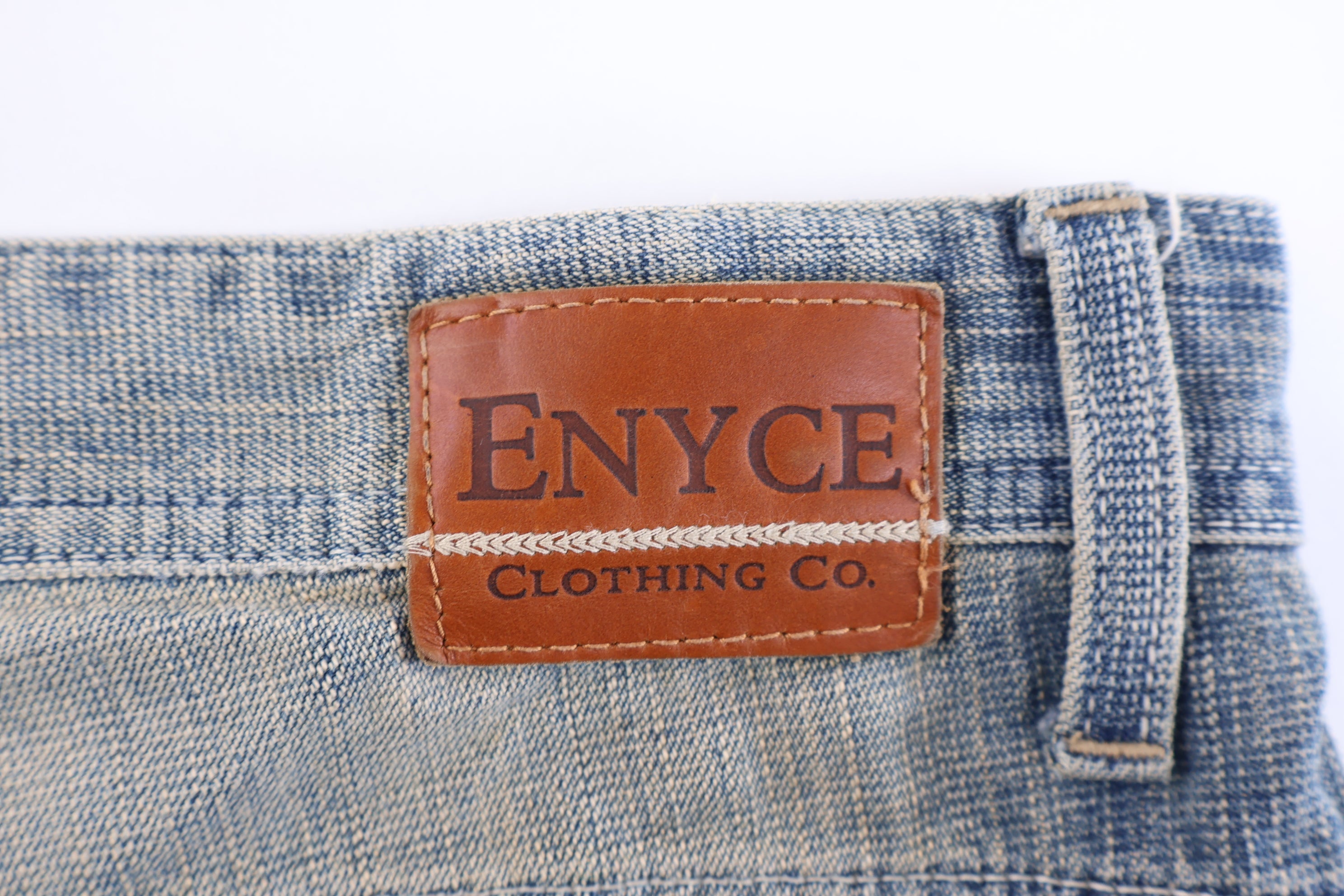 Y2K Enyce Medium Wash Denim Shorts