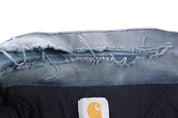 90's Carhartt Logo Patch Green Santa Fe Jacket