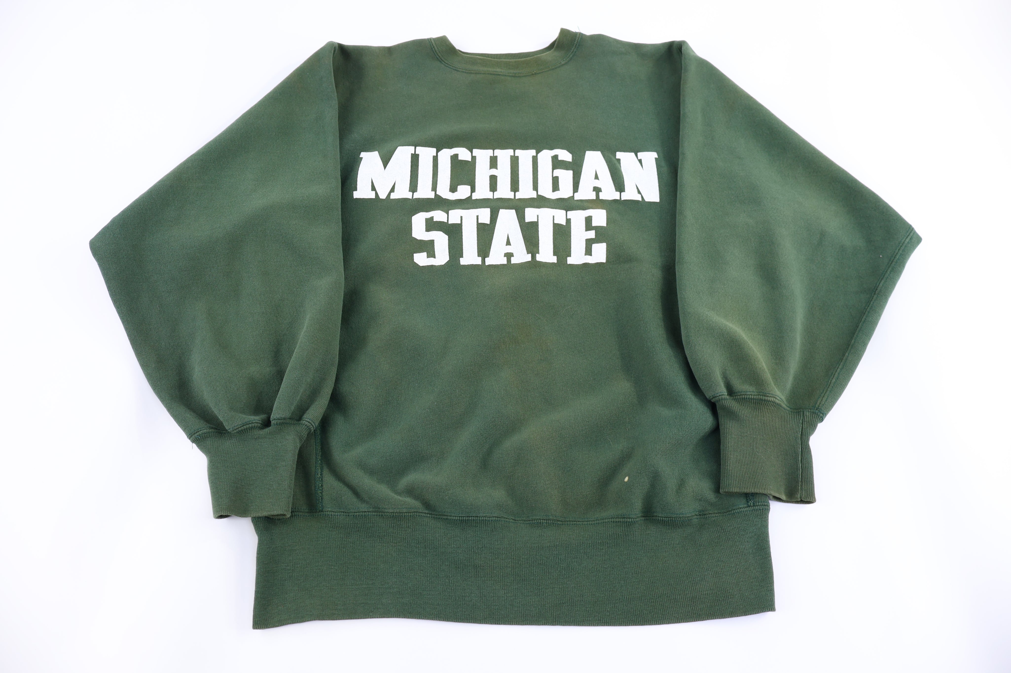 90's Champion Michigan State Reverse Weave Sweatshirt