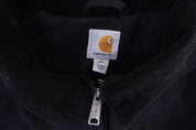 Carhartt Logo Patch Black Full Zip Jacket