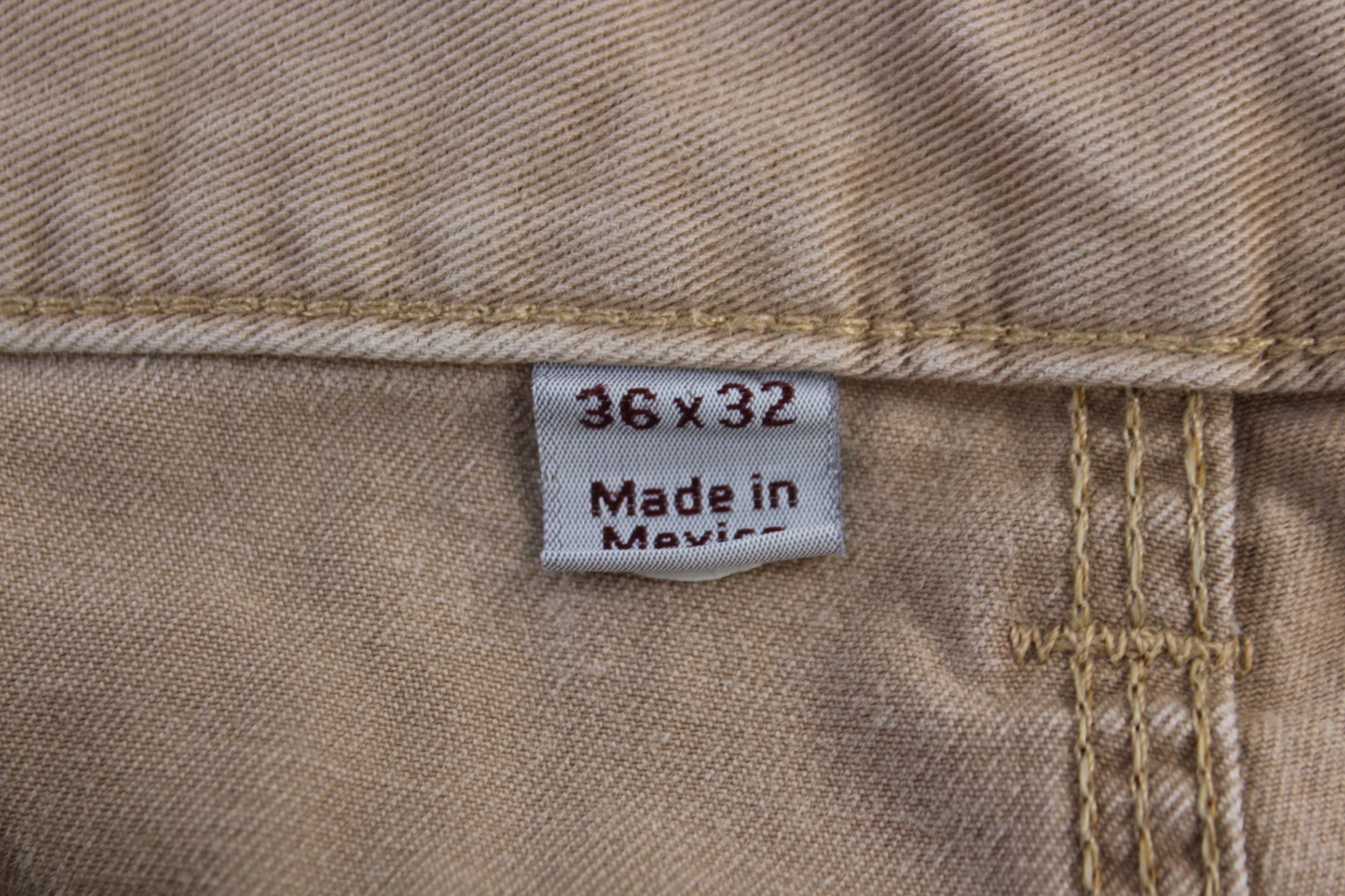 Carhartt Logo Patch Tan Pants