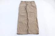 Carhartt Logo Patch Tan Pants