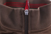 Quiksilver Brown Full Zip Track Jacket