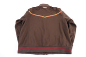 Quiksilver Brown Full Zip Track Jacket