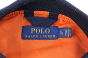 Polo Ralph Lauren Embroidered Logo Navy Full Zip Bomber Jacket