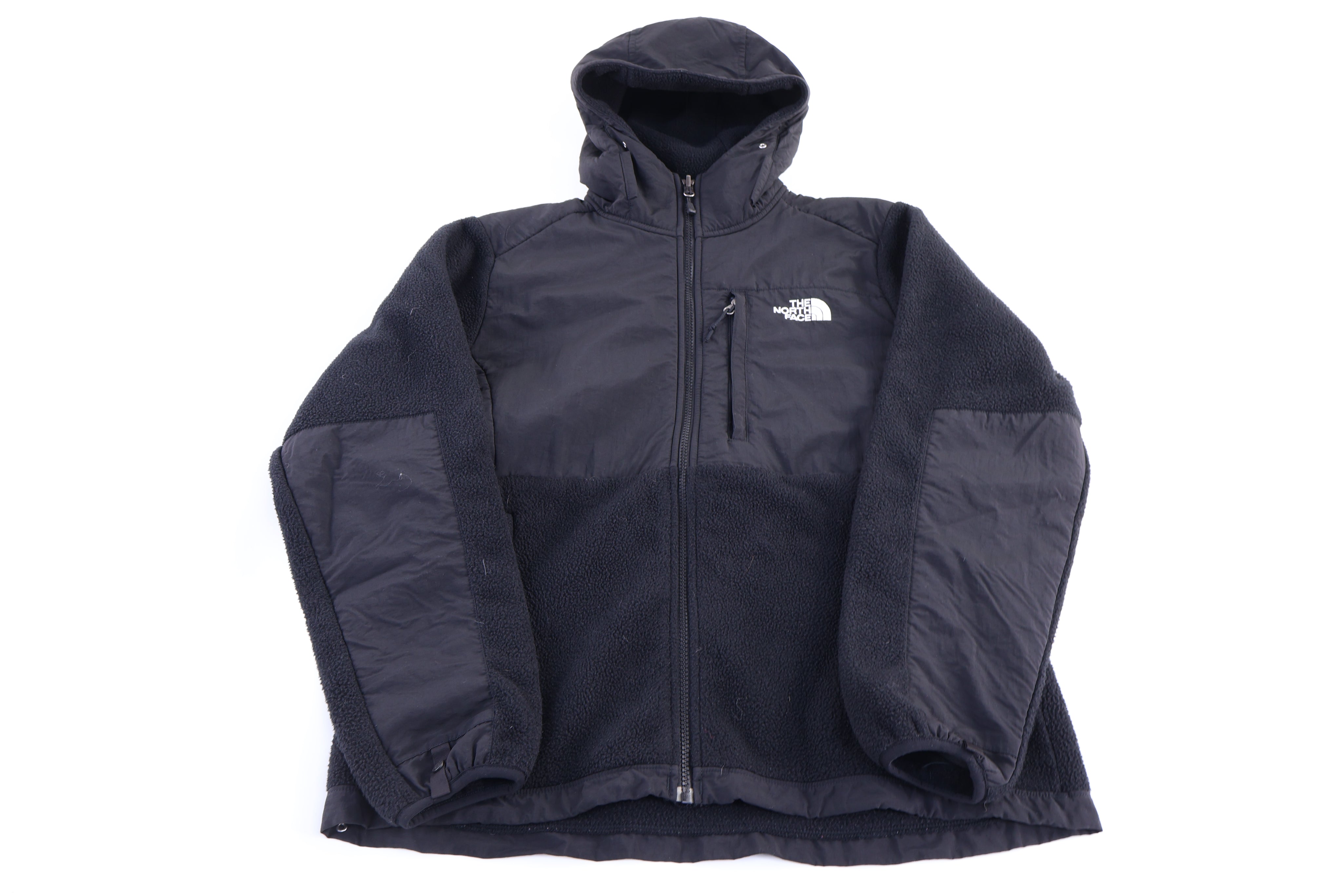 Women's The North Face Embroidered Logo Black Full Zip Jacket