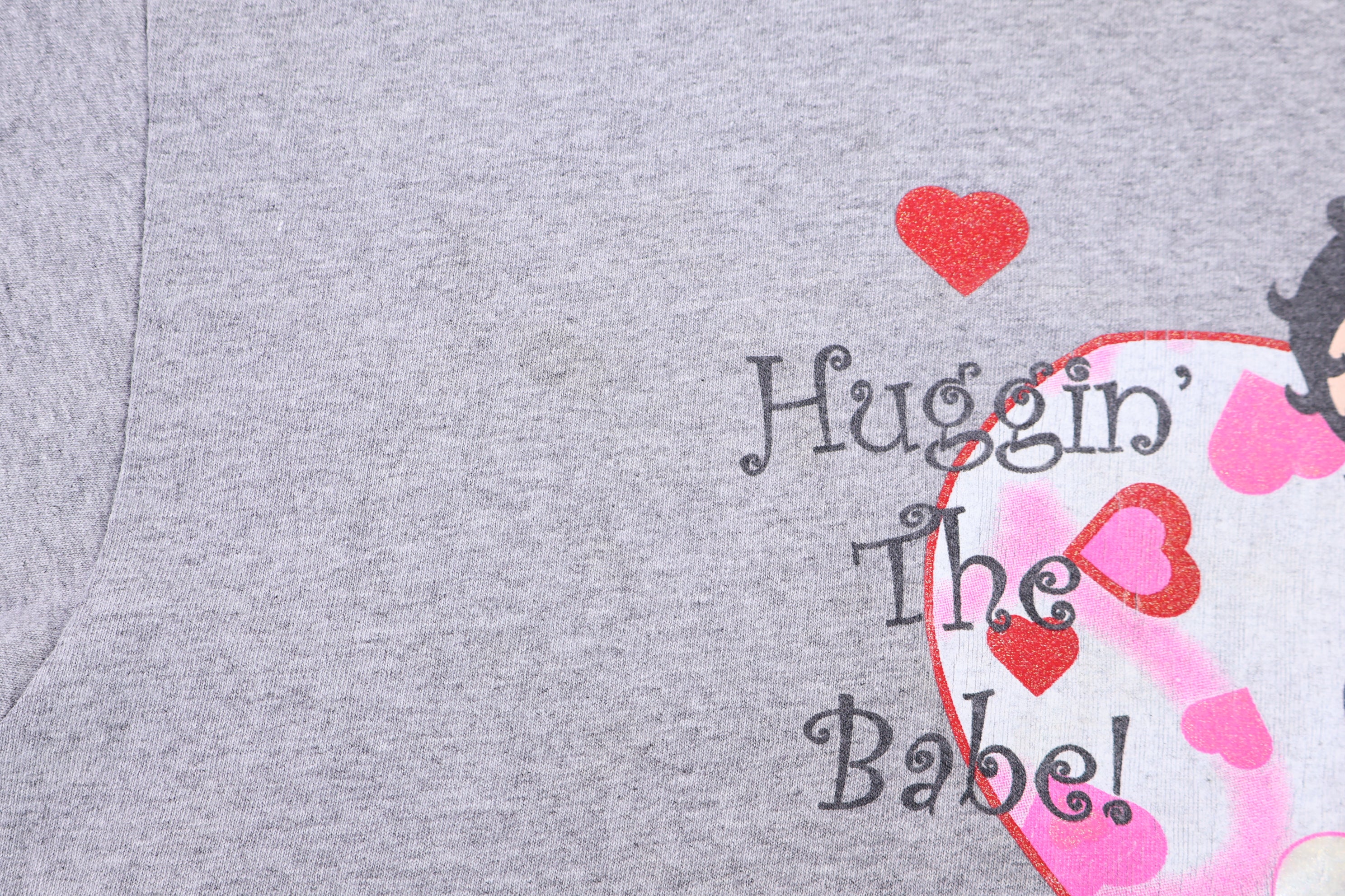 Vintage Betty Boop Huggin' The Babe! T-shirt