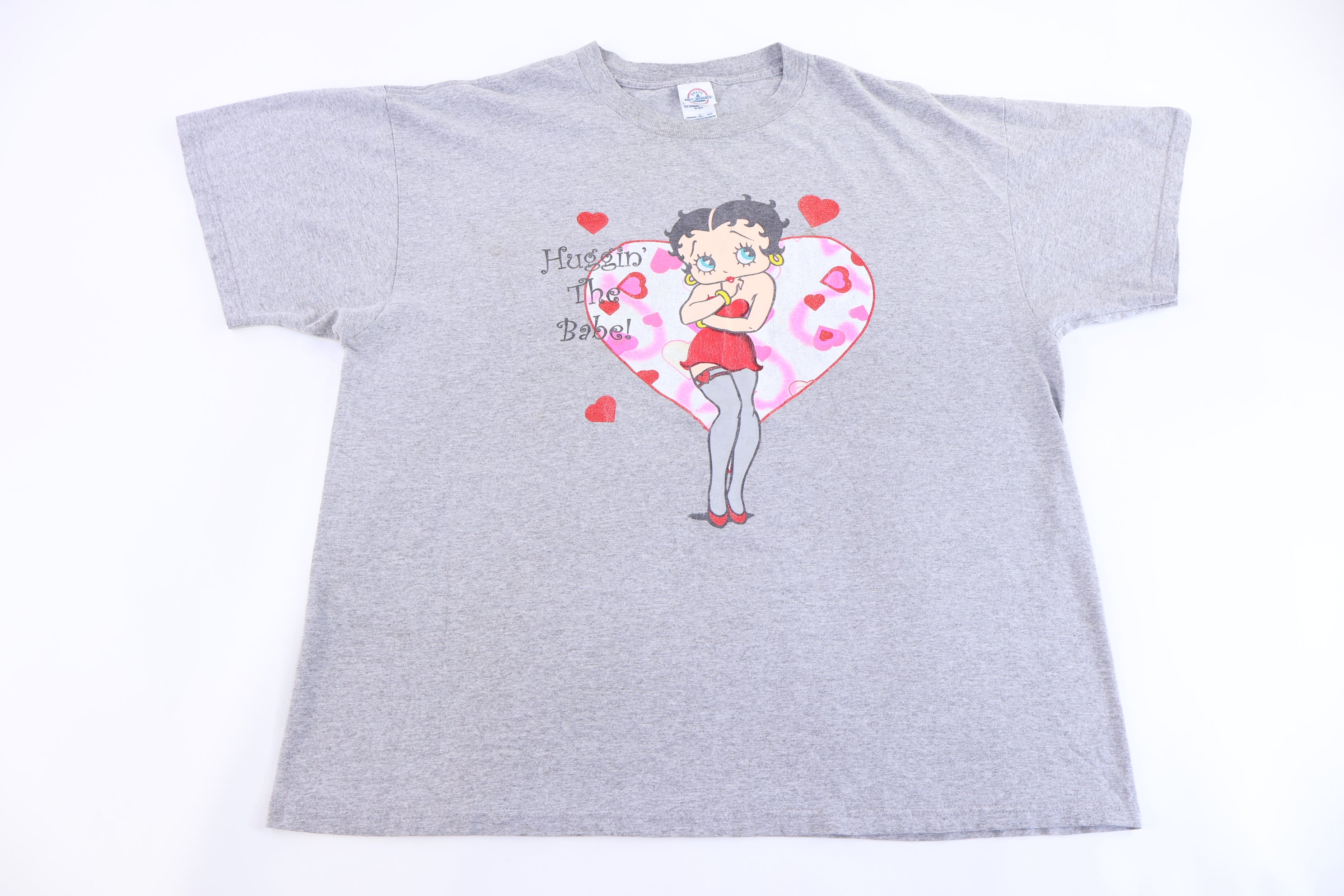 Vintage Betty Boop Huggin' The Babe! T-shirt