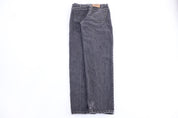 90's Levi's 550 Black Dneim Jeans