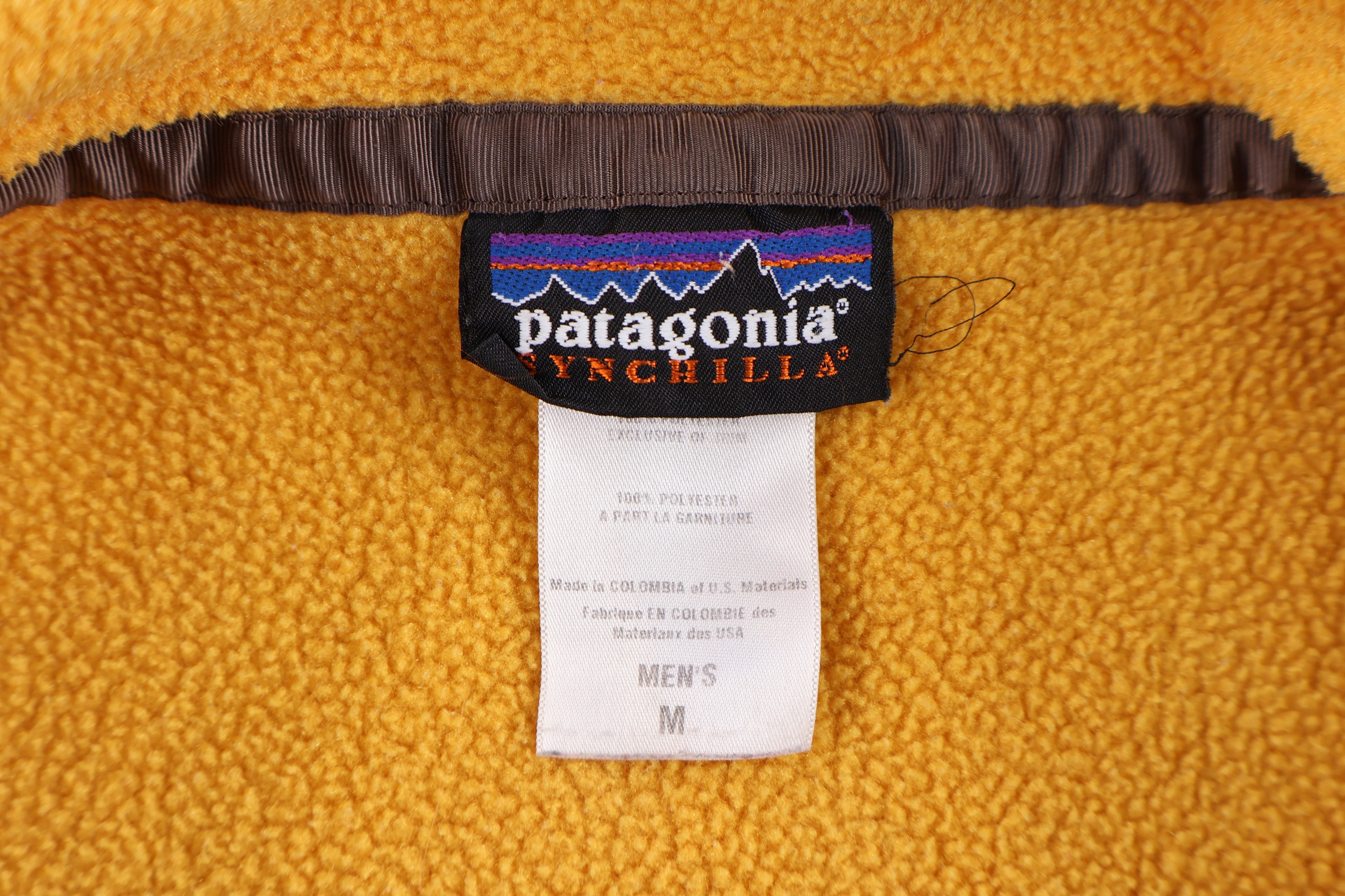 Patagonia Synchilla Logo Patch Snap-T Fleece Pullover