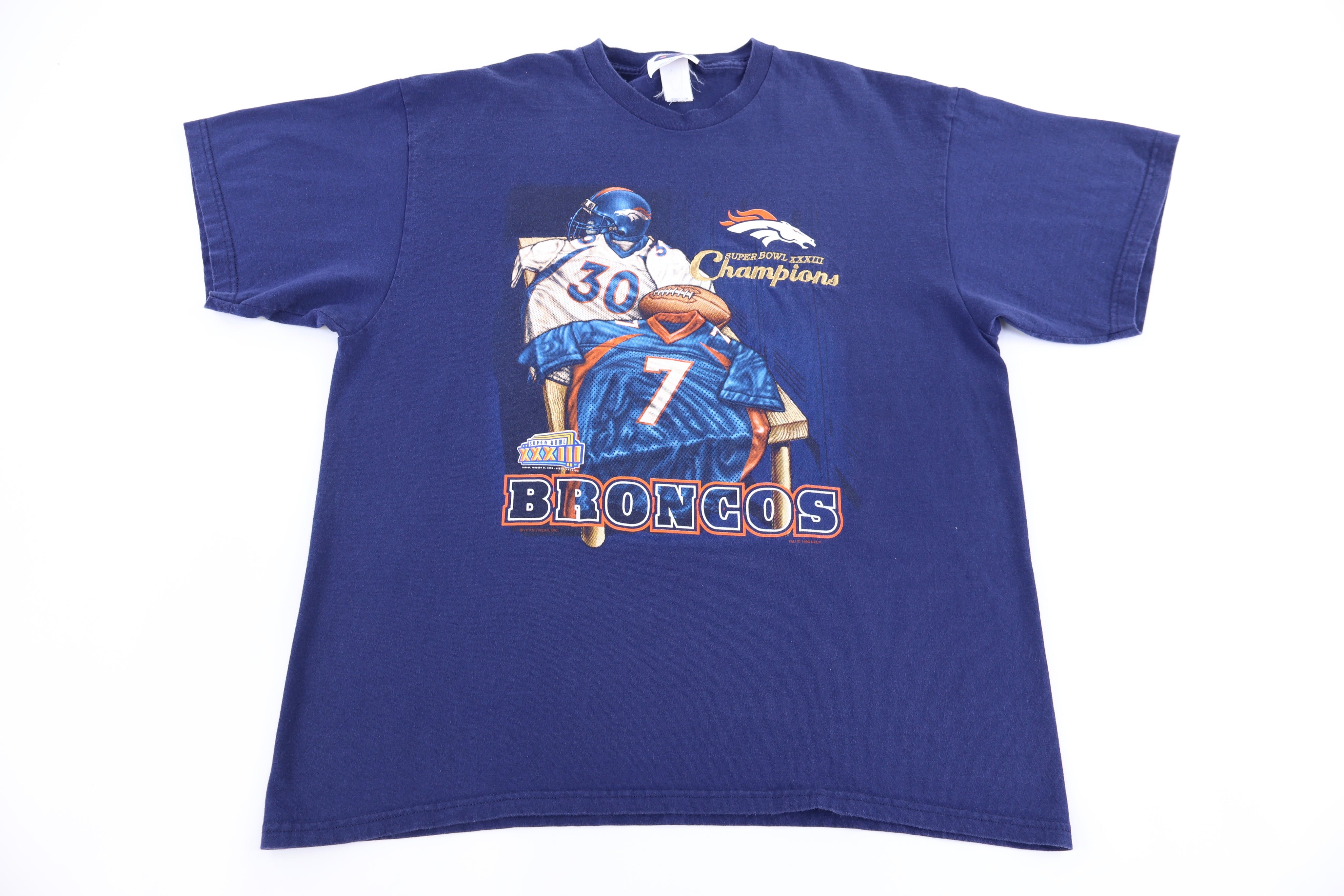 Vintage Denver Broncos Football T-shirt