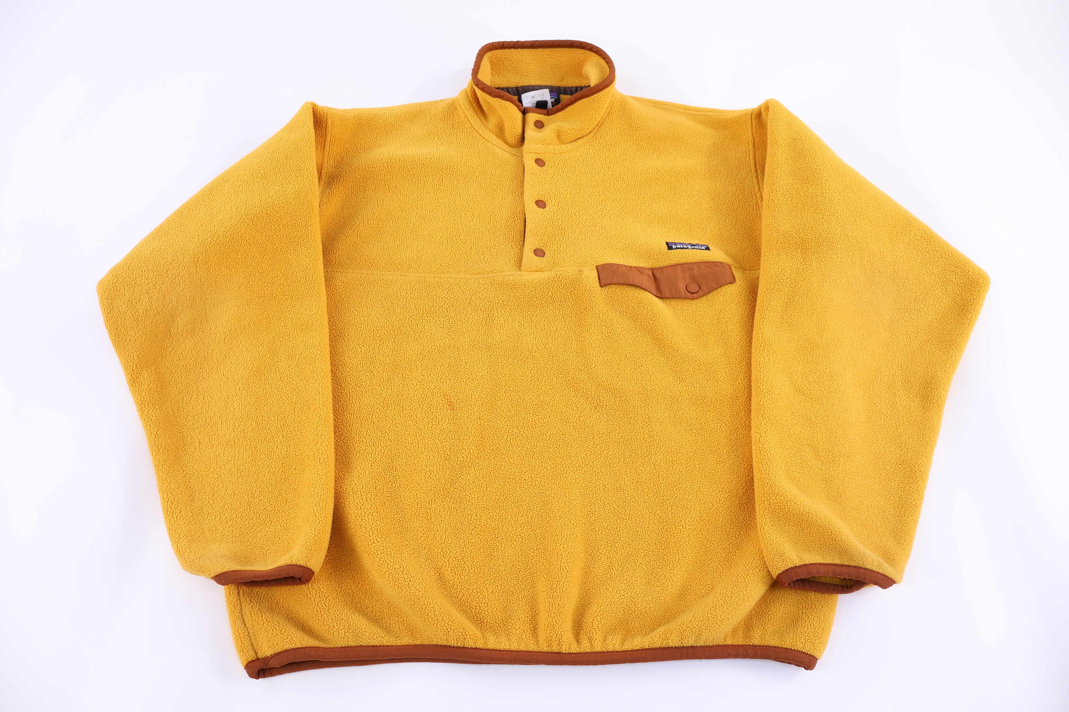 Patagonia Synchilla Logo Patch Snap-T Fleece Pullover
