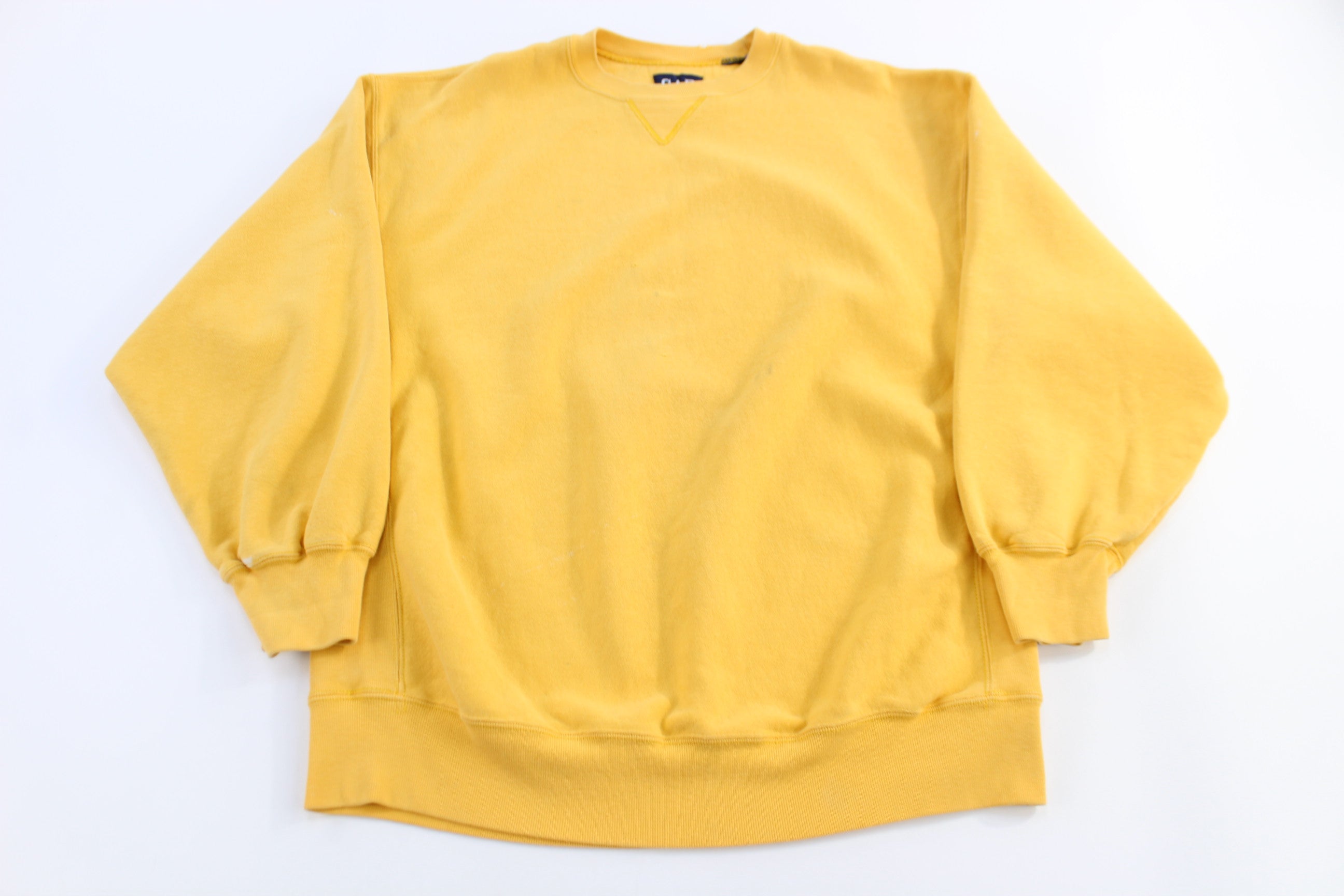 Vintage GAP Yellow Blank Sweatshirt