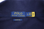 Polo Ralph Lauren Embroidered logo Blue Quarter Zip Sweater