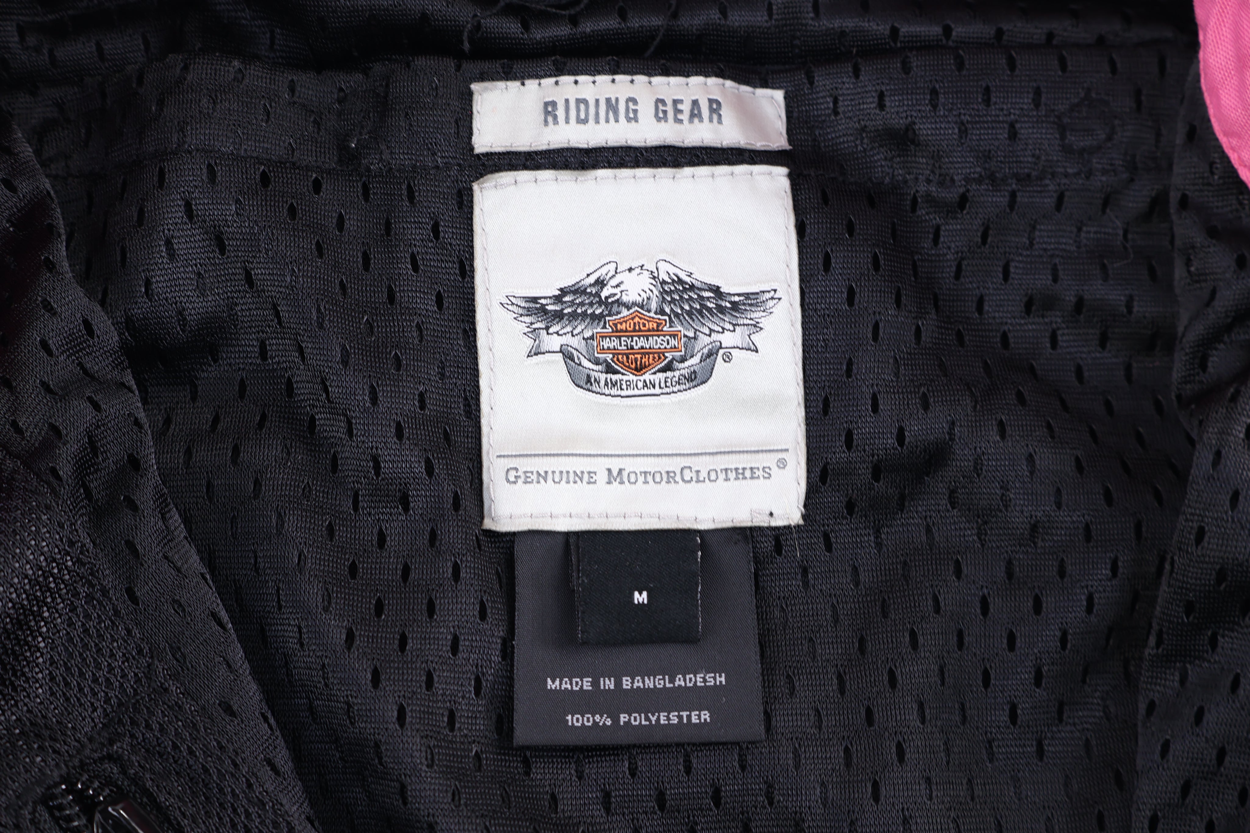 Women's Harley Davidson Motorcycles Full Zip Biker Jacket