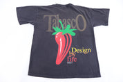 1995 Tabasco Design by Fire T-shirt