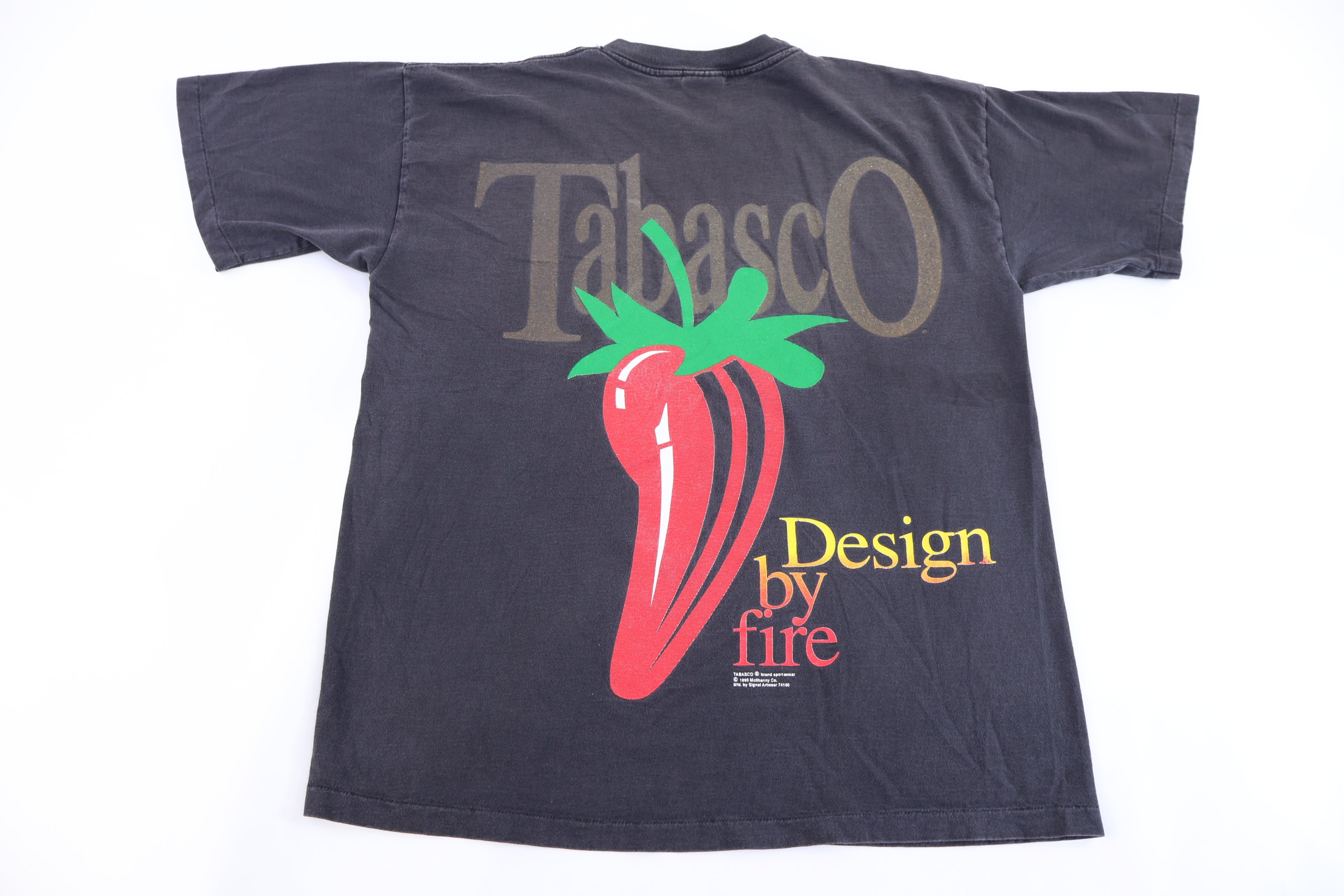 1995 Tabasco Design by Fire T-shirt