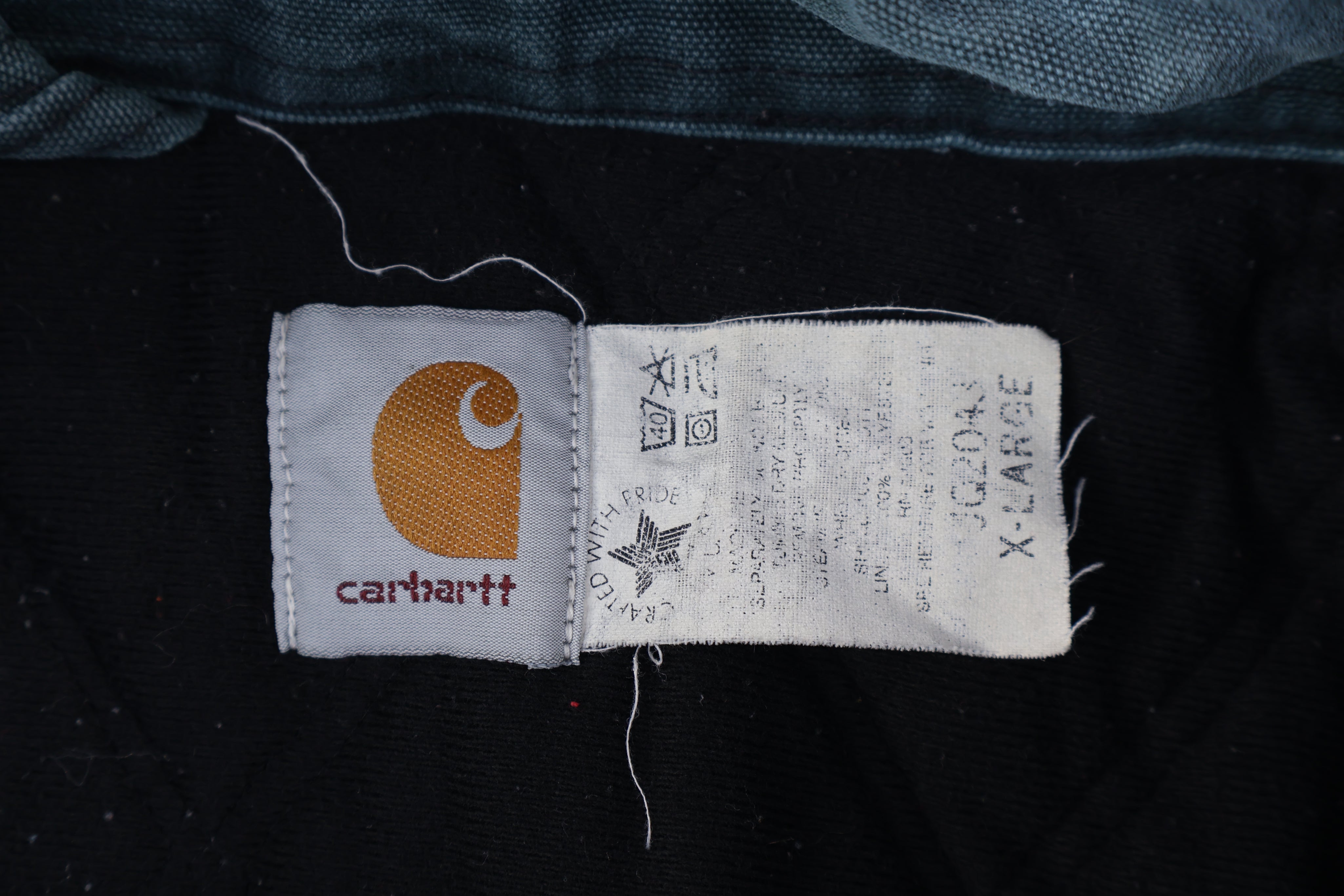 Carhartt Logo Patch Green Santa Fe Jacket