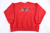 Vintage Mickey Inc Graphic Embroidered Sweatshirt