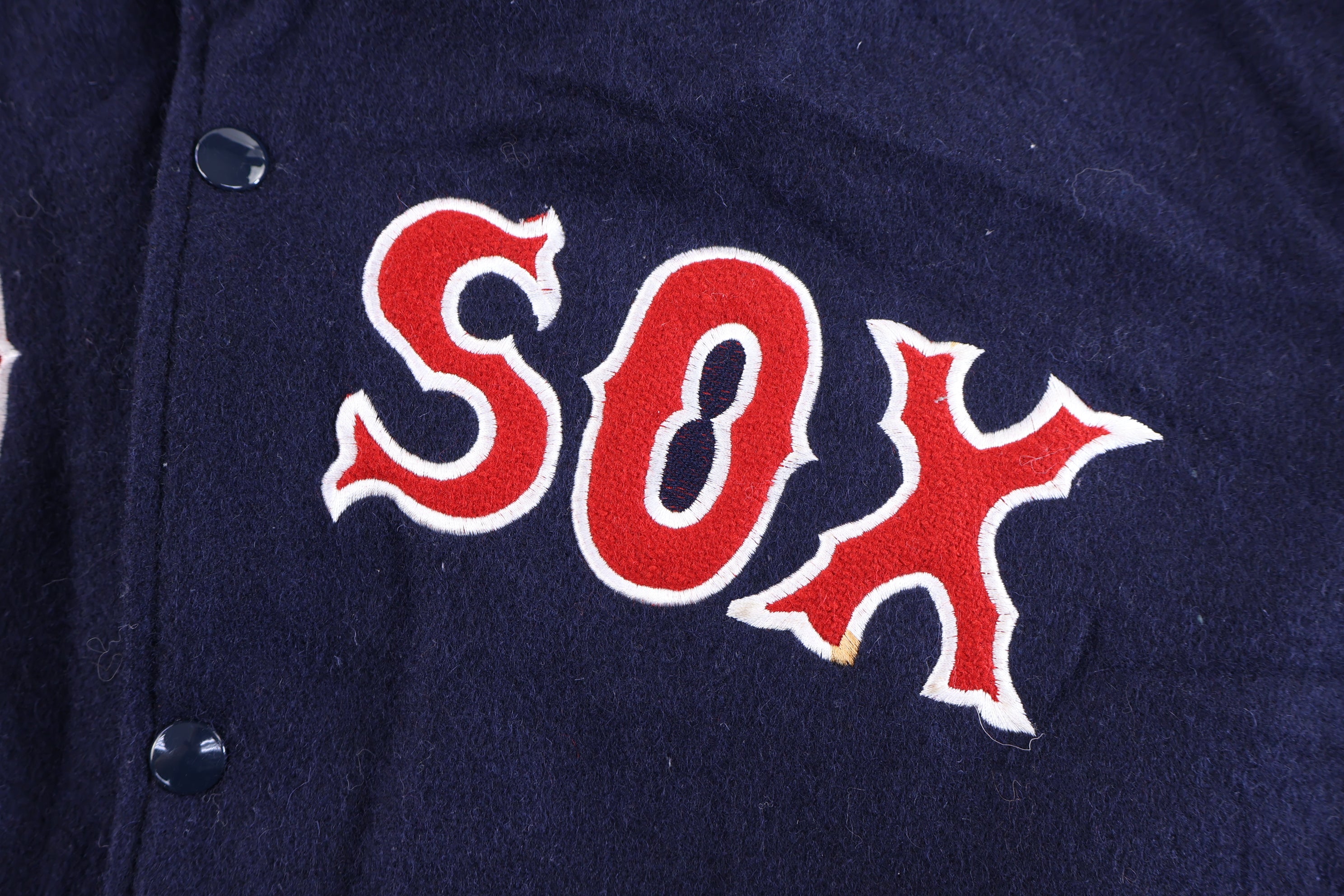 Vintage Boston Red Sox Baseball Bomber Jacket