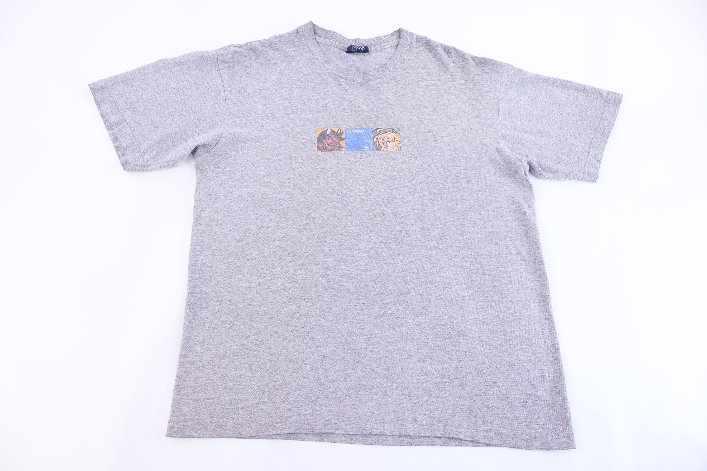 Vintage Mossimo Angel & Devil Graphic T-shirt