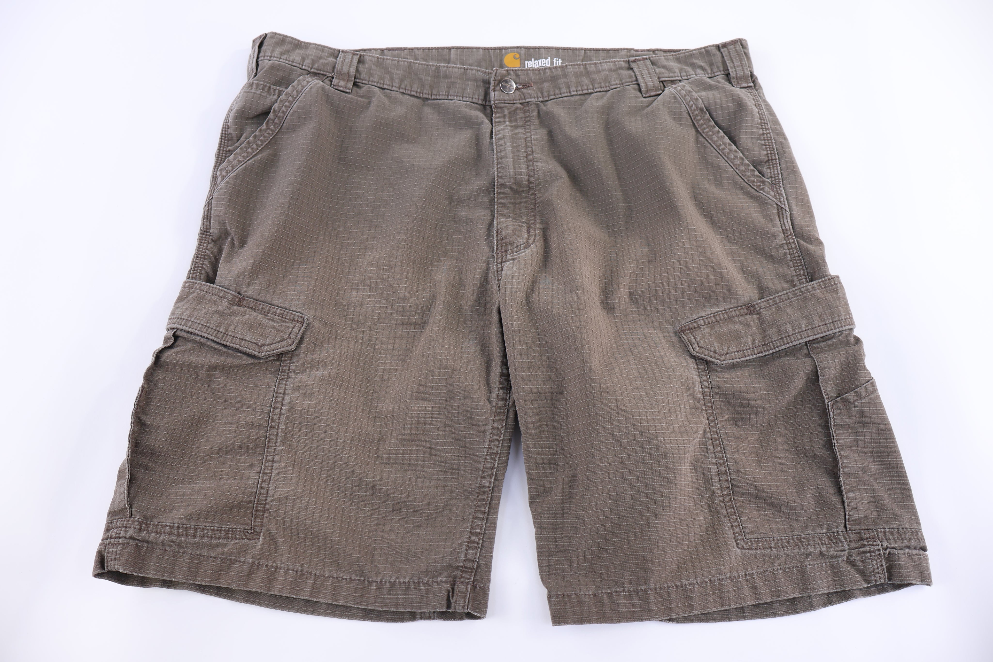 Carhartt Logo Patch Green Shorts
