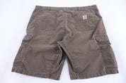 Carhartt Logo Patch Green Shorts